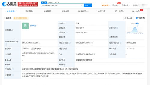 贛鋒鋰業于內蒙古成立新公司,注冊資本1億